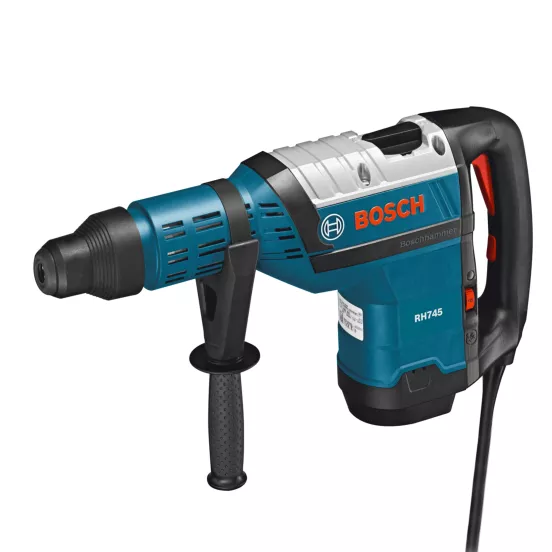 Martillo rotatorio, accionamiento SDS Max extragrande, 120 V, eléctrico BOSCH azul y negro