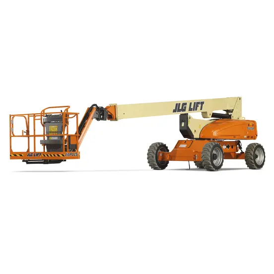 Pluma para elevación articulada JLG naranja