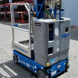 2018 Genie GR-12 Self-Propelled One-Person Lift