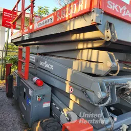 2018 Skyjack SJ9250RT Rough Terrain Scissor Lift